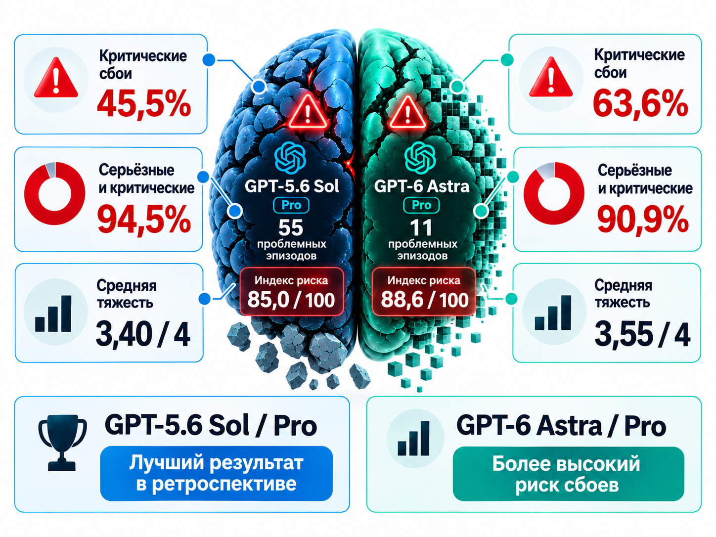 GPT-6 Astra - провал реального пользовательского теста, объективный анализ от GPT-5.6 Luna